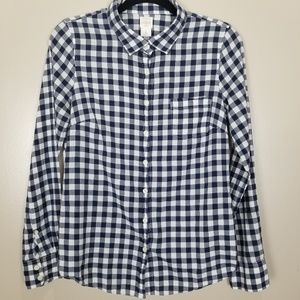 J Crew The Perfect Shirt size medium